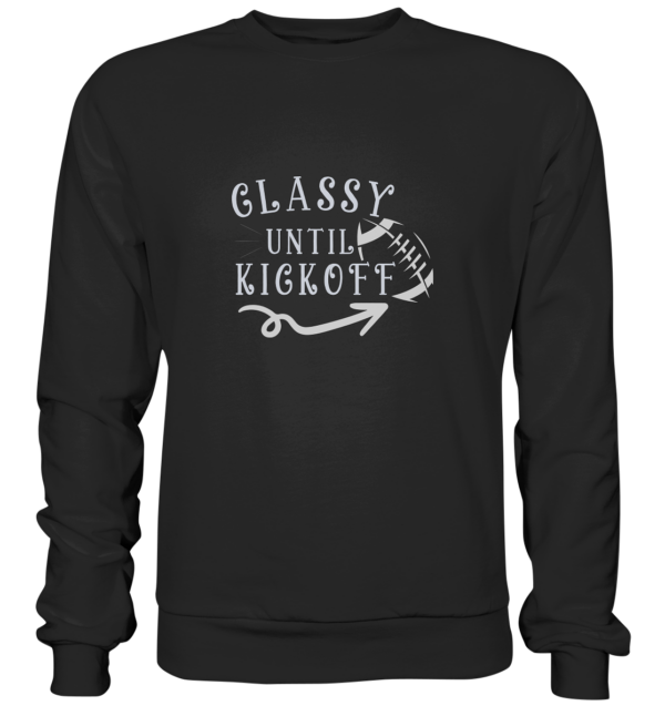 Glassy until Kick Off - Premium Sweatshirt - Amfoo Shop