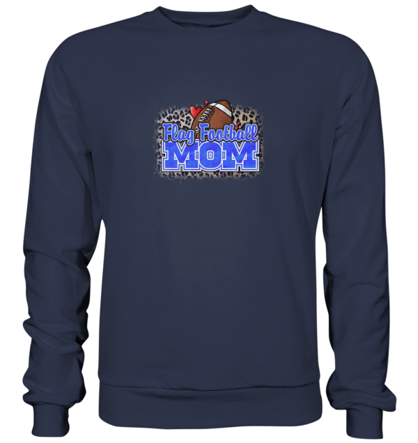 Flag Football Mom - Premium Sweatshirt - Amfoo Shop