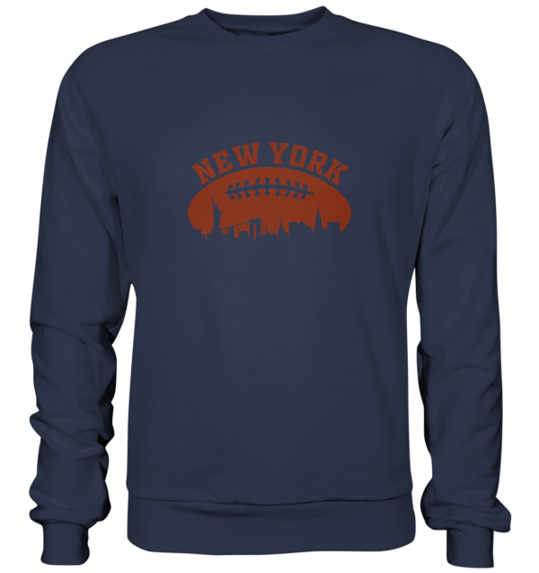 New York Football Silhoutte - Premium Sweatshirt - Amfoo Shop