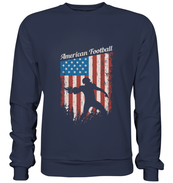 American Football Banner - Premium Sweatshirt - Amfoo Shop