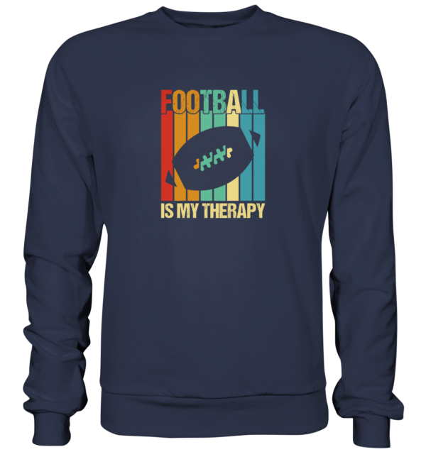 Football is my Therapy - Premium Sweatshirt - Amfoo Shop