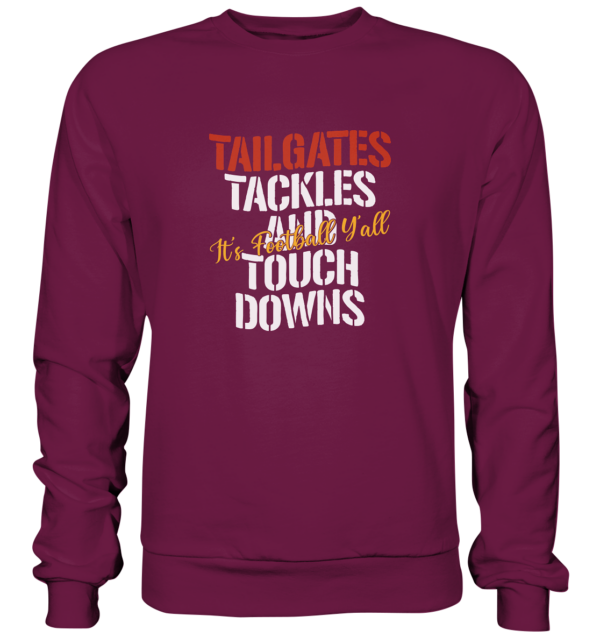 Tailgate Tackles - Premium Sweatshirt - Amfoo Shop