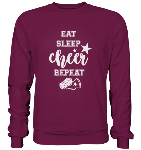 Eat Sleep Cheer - Premium Sweatshirt - Amfoo Shop