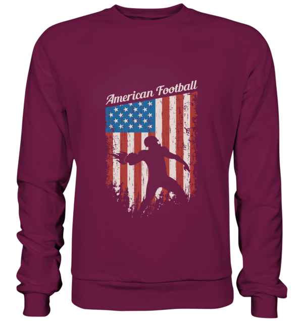 American Football Banner - Premium Sweatshirt - Amfoo Shop