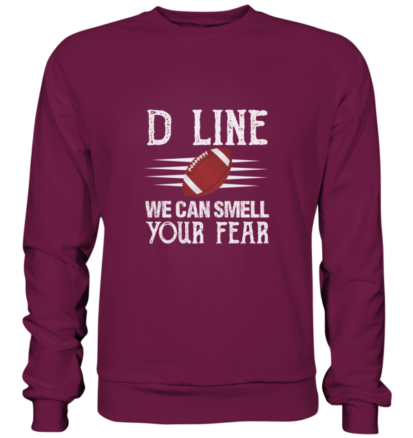 D-Line Fear - Premium Sweatshirt - Amfoo Shop