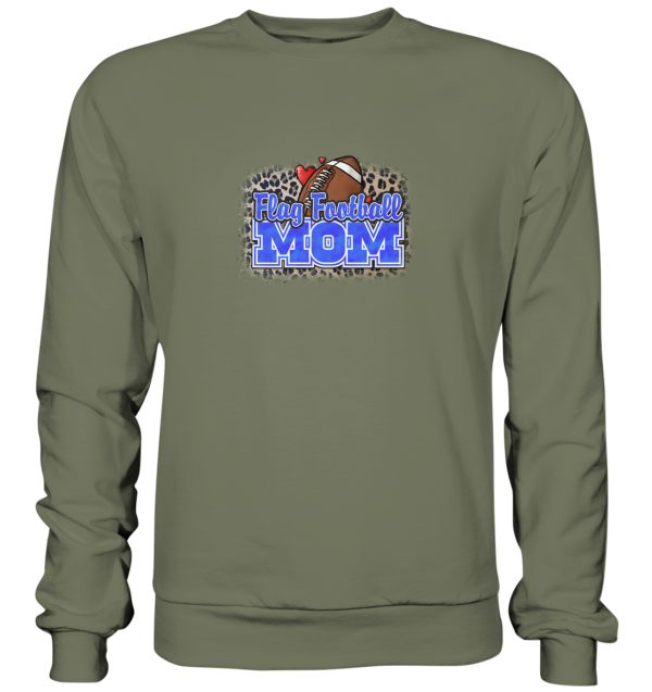 Flag Football Mom - Premium Sweatshirt - Amfoo Shop