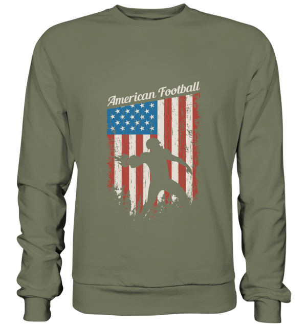 American Football Banner - Premium Sweatshirt - Amfoo Shop