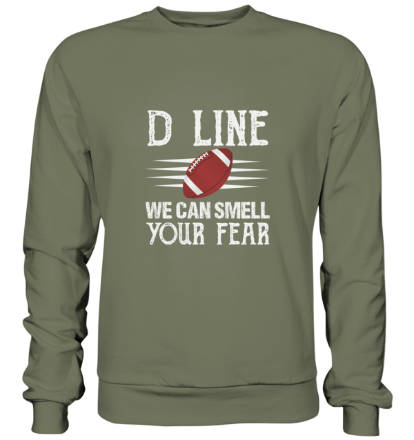 D-Line Fear - Premium Sweatshirt - Amfoo Shop