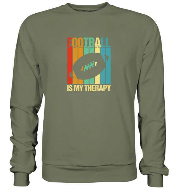 Football is my Therapy - Premium Sweatshirt - Amfoo Shop