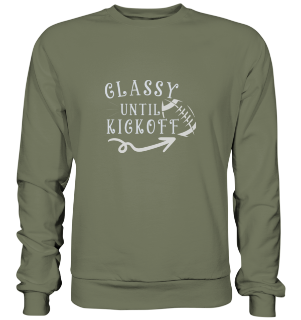 Glassy until Kick Off - Premium Sweatshirt - Amfoo Shop