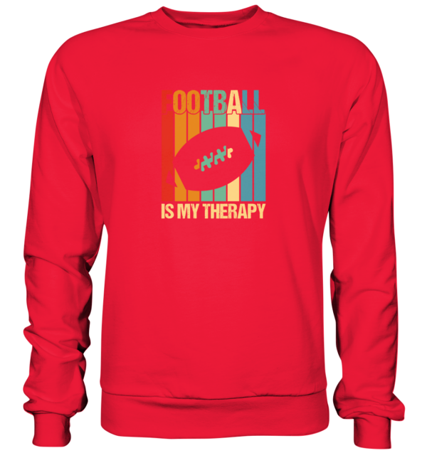 Football is my Therapy - Premium Sweatshirt - Amfoo Shop