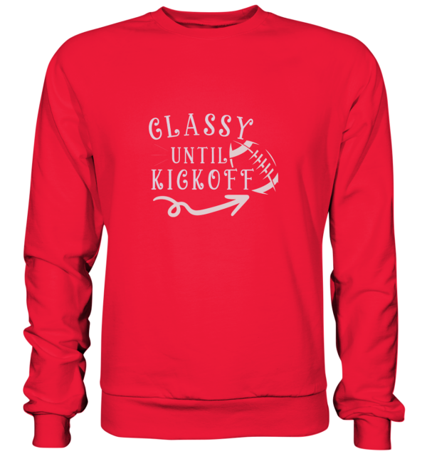 Glassy until Kick Off - Premium Sweatshirt - Amfoo Shop