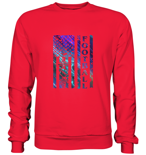 USA Football Flag - Premium Sweatshirt - Amfoo Shop