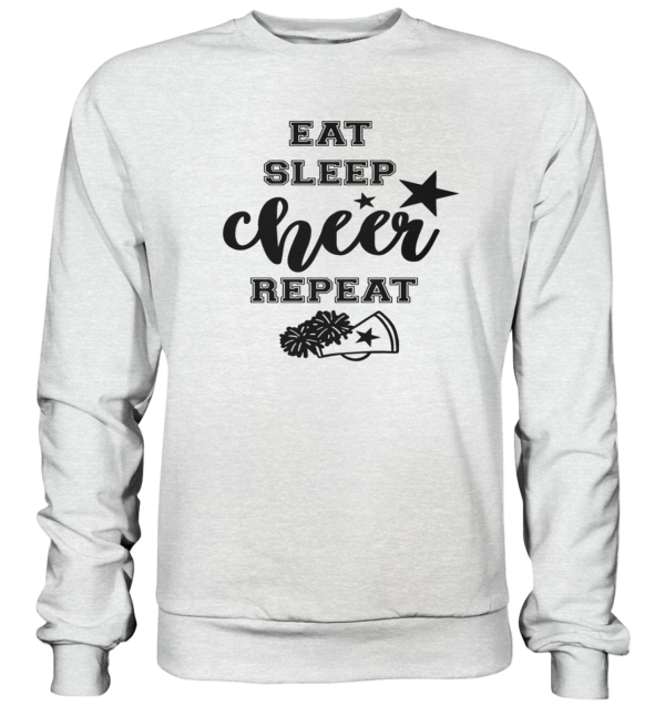 Eat Sleep Cheer Repeat - Premium Sweatshirt - Amfoo Shop