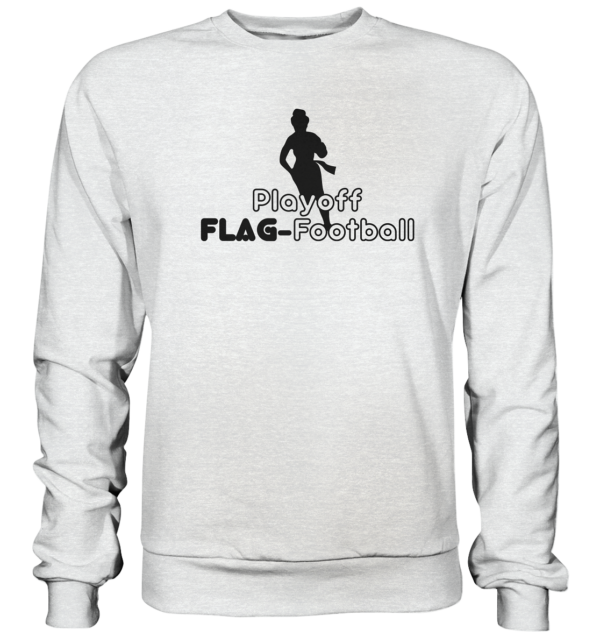 Playoff Flag Football Women black - Premium Sweatshirt - Amfoo Shop