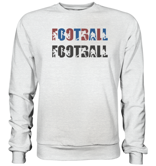 Football Silhouette - Premium Sweatshirt - Amfoo Shop