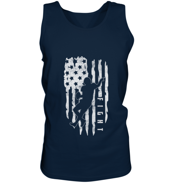 USA Flag Fight - Tank-Top - Amfoo Shop