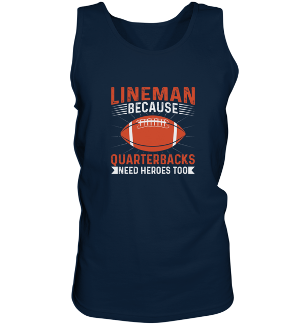 Lineman Quarterback Heroes - Tank-Top - Amfoo Shop