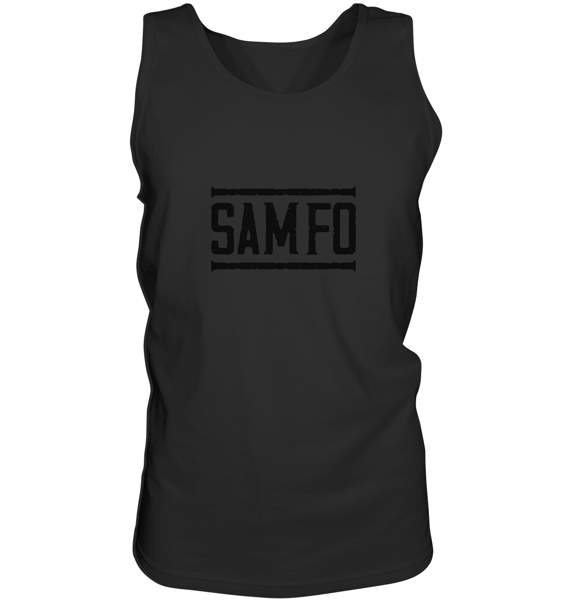 SAMFO black - Tank-Top - Amfoo Shop