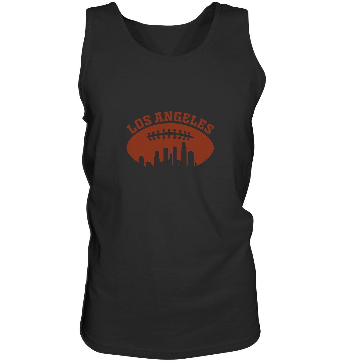 Los Angeles Football Silhouette - Tank-Top - Amfoo Shop