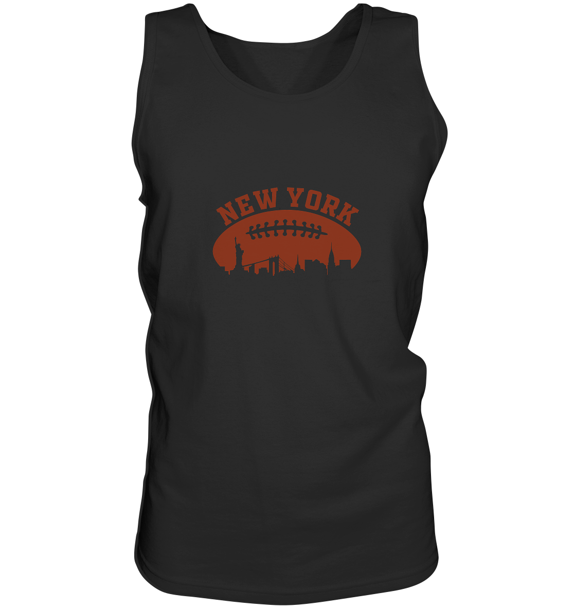 New York Football Silhoutte - Tank-Top - Amfoo Shop