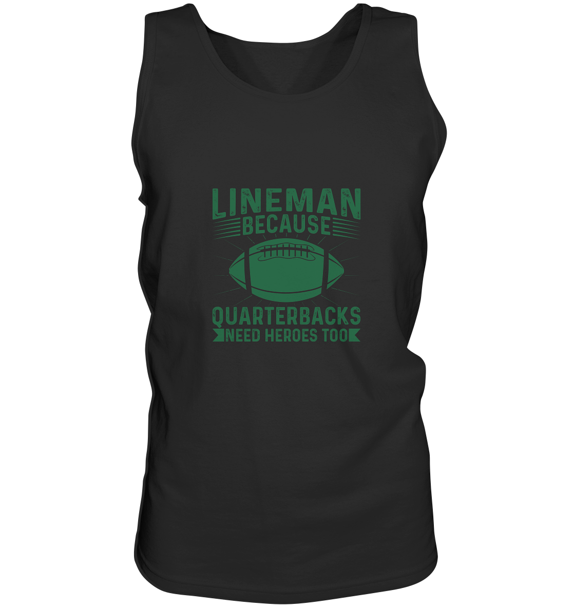 Lineman Heroes Green - Tank-Top - Amfoo Shop