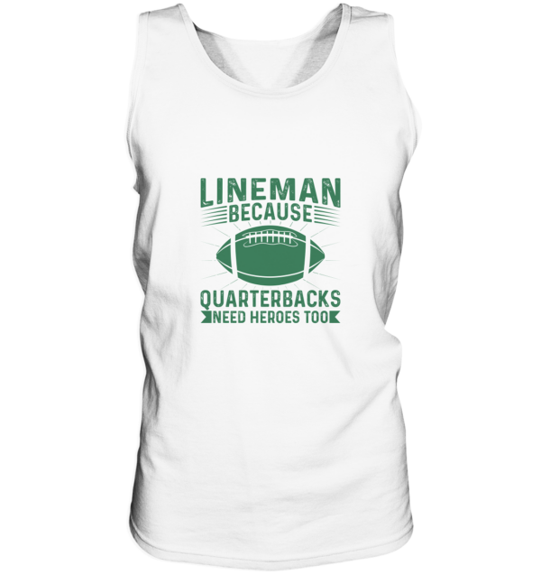 Lineman Heroes Green - Tank-Top - Amfoo Shop