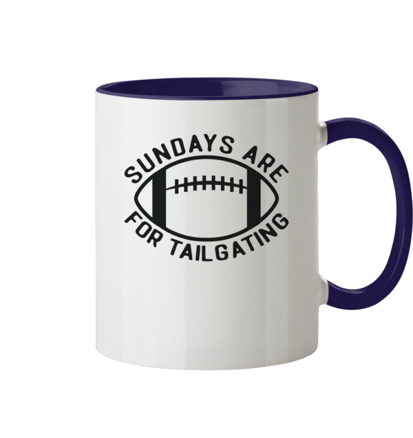 Sundays are for Tailgating II - Tasse zweifarbig - Amfoo Shop