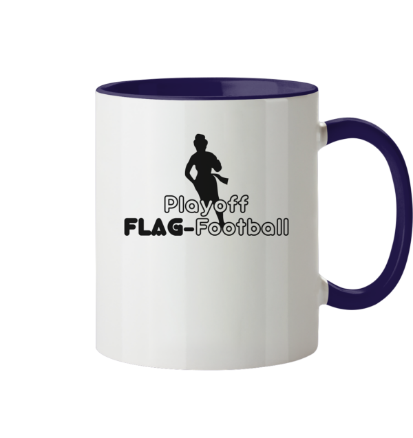 Playoff Flag Football Women black - Tasse zweifarbig - Amfoo Shop