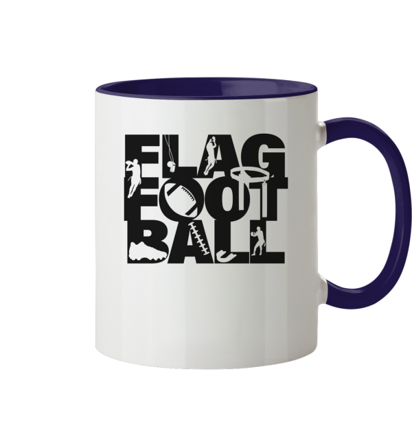 Flag Football - Tasse zweifarbig - Amfoo Shop