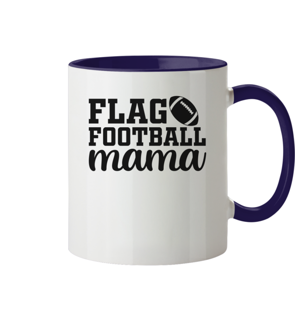 Flag Football Mama - Tasse zweifarbig - Amfoo Shop