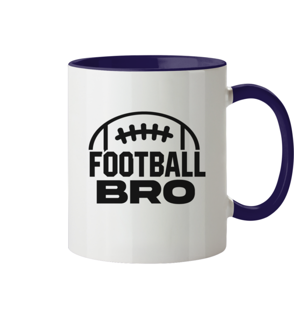 Football Bro - Tasse zweifarbig - Amfoo Shop