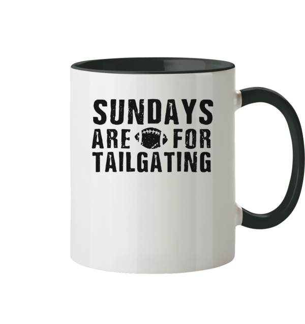 Sundays are for Tailgating - Tasse zweifarbig - Amfoo Shop