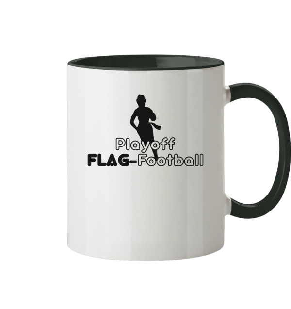 Playoff Flag Football Women black - Tasse zweifarbig - Amfoo Shop