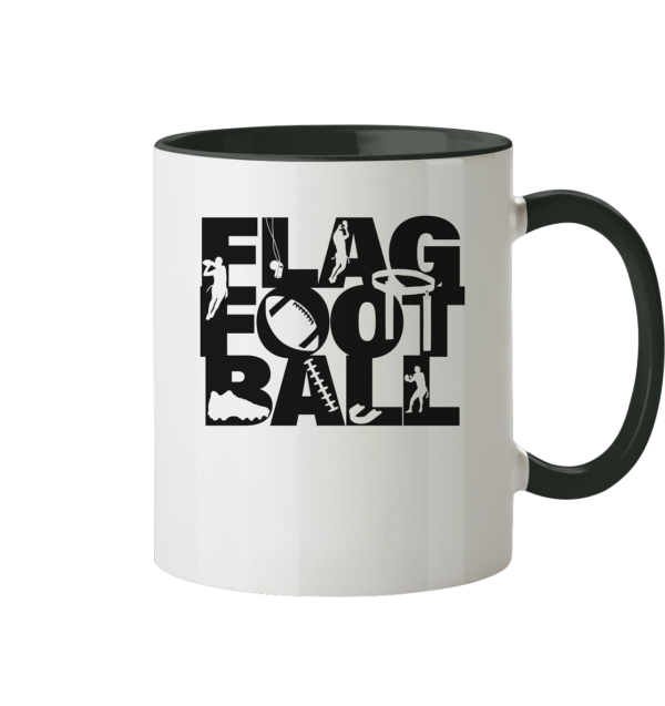 Flag Football - Tasse zweifarbig - Amfoo Shop