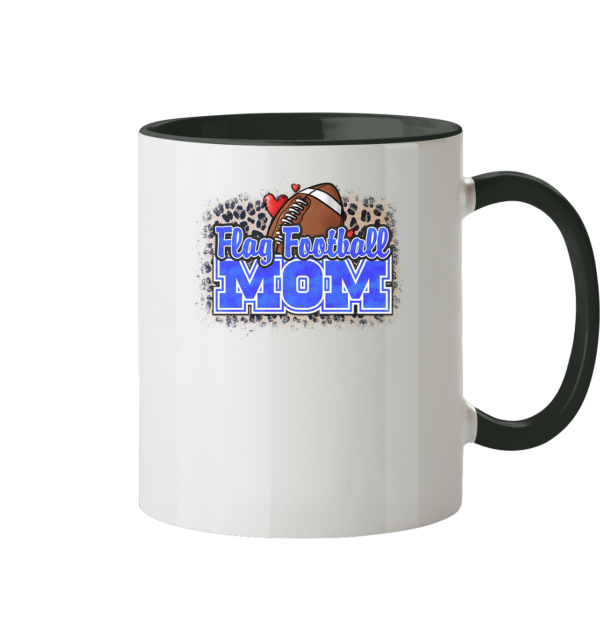 Flag Football Mom - Tasse zweifarbig - Amfoo Shop