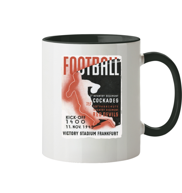 Red Devils Frankfurt 1945 - Tasse zweifarbig - Amfoo Shop