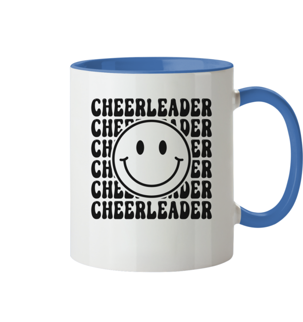 Cheerleader Smiley - Tasse zweifarbig - Amfoo Shop