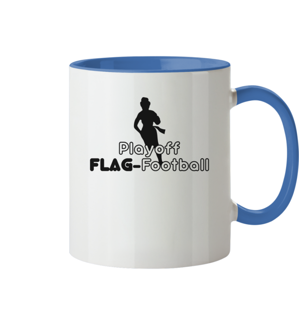 Playoff Flag Football Women black - Tasse zweifarbig - Amfoo Shop