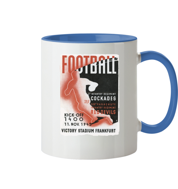 Red Devils Frankfurt 1945 - Tasse zweifarbig - Amfoo Shop