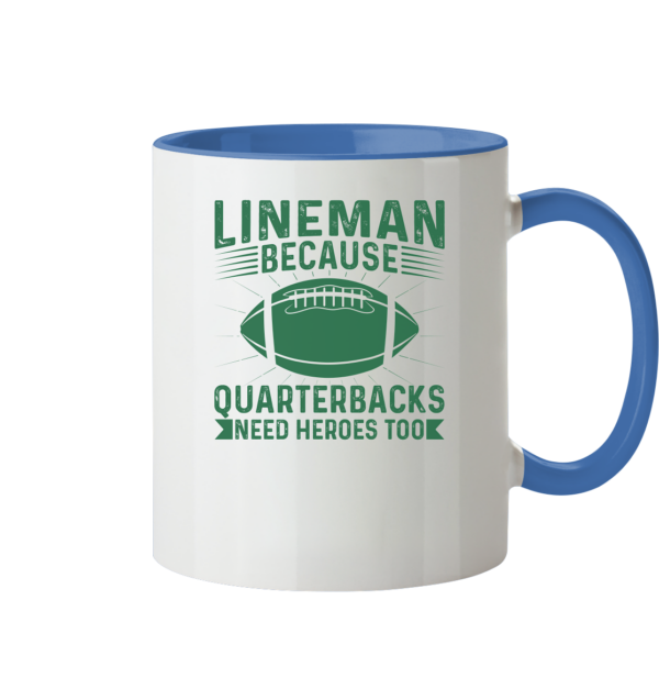 Lineman Heroes Green - Tasse zweifarbig - Amfoo Shop