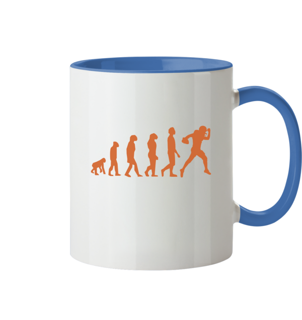 American Football Evolution - Tasse zweifarbig - Amfoo Shop