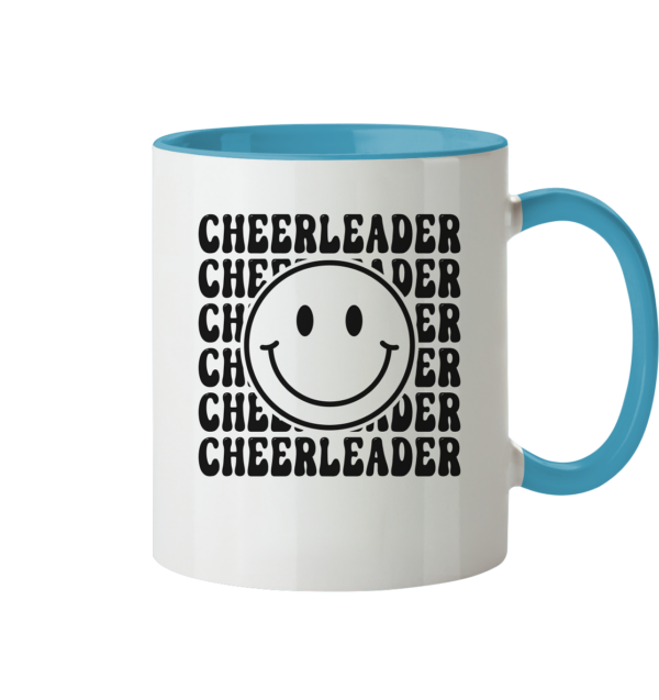 Cheerleader Smiley - Tasse zweifarbig - Amfoo Shop