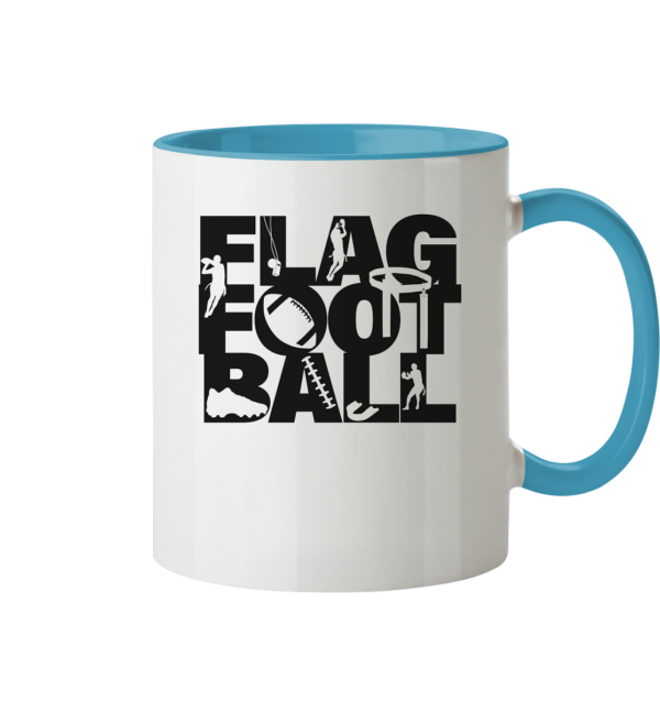 Flag Football - Tasse zweifarbig - Amfoo Shop