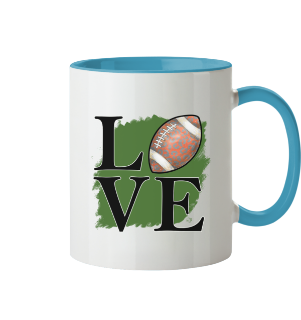 Football Love II - Tasse zweifarbig - Amfoo Shop