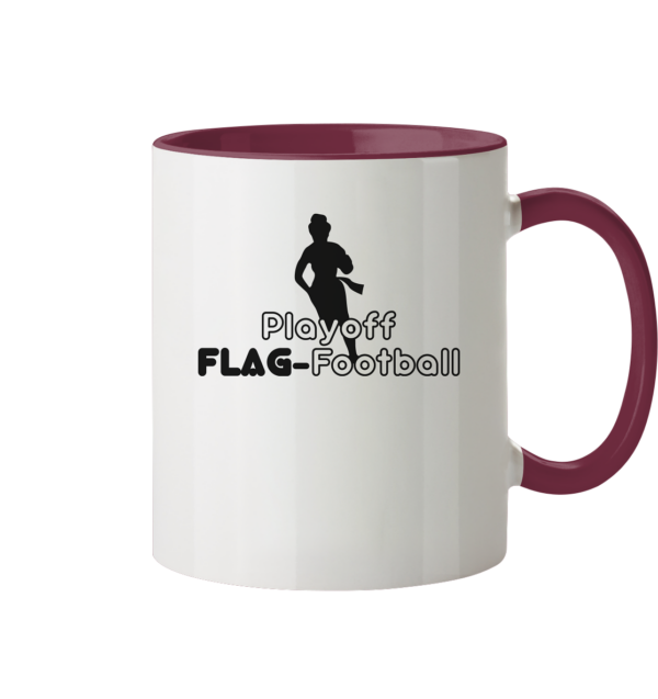 Playoff Flag Football Women black - Tasse zweifarbig - Amfoo Shop