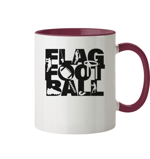 Flag Football - Tasse zweifarbig - Amfoo Shop