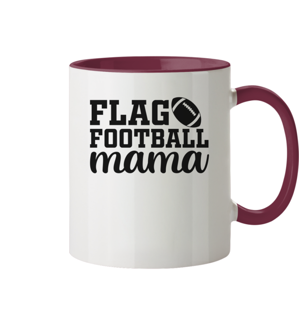 Flag Football Mama - Tasse zweifarbig - Amfoo Shop