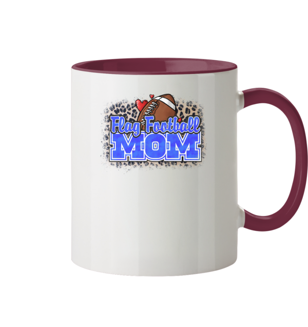 Flag Football Mom - Tasse zweifarbig - Amfoo Shop