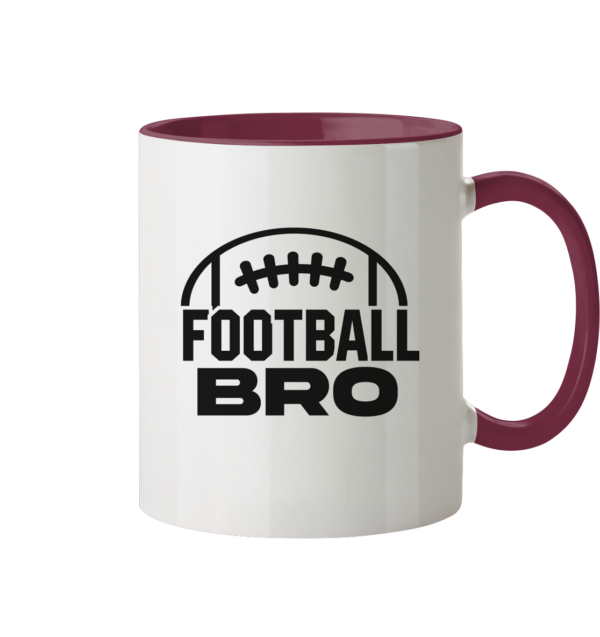 Football Bro - Tasse zweifarbig - Amfoo Shop